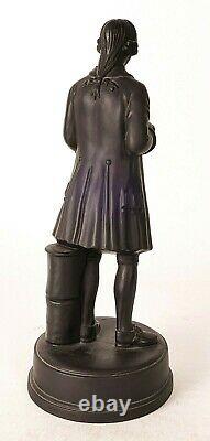 Wedgwood Black Basalt Figure De Josiah Wedgwood 1970 Fabriqué En Angleterre