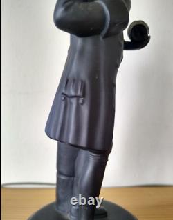 Wedgwood Black Basalt Figure De Josiah Wedgwood 1972. Édition Limitée Numéro 581