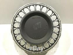 Wedgwood Black Jasperware Bol Arabesque 5 Pouces C. 1968