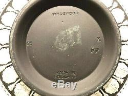 Wedgwood Black Jasperware Bol Arabesque 5 Pouces C. 1968