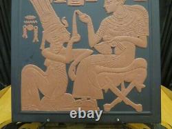 Wedgwood Black Terracotta Jasperware Bien-aimé De La Grande Enchanteresse Égyptienne