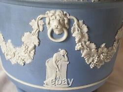 Wedgwood Classical Design Jasper Ware Vase / Pot, Vers 19ème Siècle
