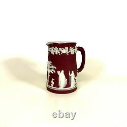 Wedgwood Crimson Dip Jasperware Pitcher 4