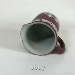 Wedgwood Crimson Dip Jasperware Pitcher 4