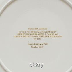 Wedgwood Diced Plate Trophy Deuxième De La Série Musée Tri Couleur Jasperware