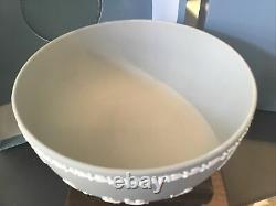 Wedgwood Grey & White Jasperware Sacrifice Bowl Boxed Jasper Ware Signed