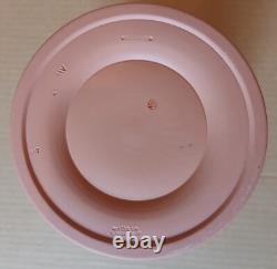 Wedgwood JASPEWARE en TERRACOTTA et NOIR Grand vase à fleurs 1957