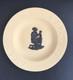 Wedgwood Jasper Cane Et Plat &agrave; &eacute;pingles Noir Esclavage Suis-je Pas Un Homme Et Un Fr&egrave;re