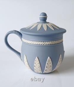 Wedgwood Jasper Tasses à crème anglaise bleu et bleu Portland Édition limitée Jasperware