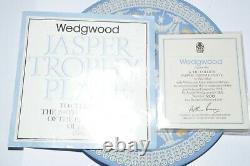 Wedgwood Jasper Tri Colour Trophy Plaque 1974 Bi Centenaire N ° 208 De 250