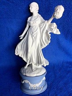 Wedgwood Jasper Ware Classique Muses Figurine Melpomène Cw330