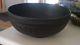 Wedgwood Jasperware Basalt Black Enorme (11 3 / 4x5) Fruit Sacrifice Bowl Perfect