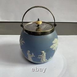 Wedgwood Jasperware Biscuit Barrel