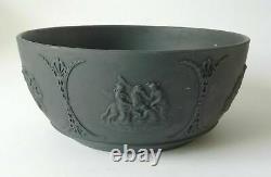 Wedgwood Jasperware Black Basalt Classical Scene Bowl