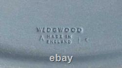 Wedgwood Jasperware Blue Grande Muraille De Chine Oval Tray
