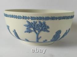 Wedgwood Jasperware Blue Sur White Fruit Bowl