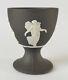 Wedgwood Jasperware Coquetier Noir Dancing Hours