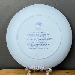 Wedgwood Jasperware Explorant L'Outback Australie 1988 Ensemble Complet de 6 Assiettes