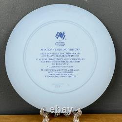 Wedgwood Jasperware Explorant L'Outback Australie 1988 Ensemble Complet de 6 Assiettes