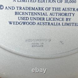 Wedgwood Jasperware Explorant L'Outback Australie 1988 Ensemble Complet de 6 Assiettes