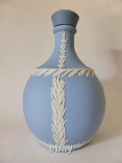 Wedgwood Jasperware Glenfiddich Scotch Whiskey Decanter, Bouteille En Céramique Vintage