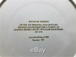 Wedgwood Jasperware Musée Série C. 1978 Diced Trophy Plate # 84/500 Avec Coa