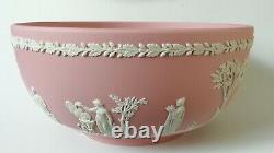Wedgwood Jasperware Pink Sacrifice Fruit Bowl