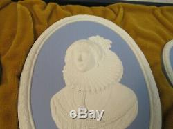 Wedgwood Jasperware Portrait Médaillons Boxed Set De 14 Publié 1973 121/200 Oct