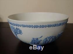 Wedgwood Jasperware Sacrifice Bowl Bleu Sur Blanc