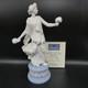 Wedgwood Jasperware Bleu Fleur Bleuet #156 Figurine Dancing Hours + Certificat D&rsquo;authenticit&eacute; R&eacute;f. W
