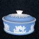 Wedgwood Ladies Paint Box Bleu Clair Jasperware 30/200