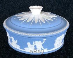 Wedgwood Ladies Paint Box Bleu Clair Jasperware 30/200