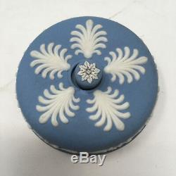 Wedgwood Light Blue Vintage Jasperware Sonnette Bouton Poussoir