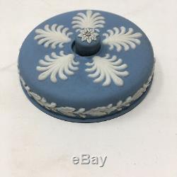 Wedgwood Light Blue Vintage Jasperware Sonnette Bouton Poussoir