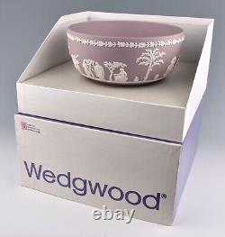 Wedgwood Lilac Jasperware 250e Anniversaire Sacrifice Bowl Boxed