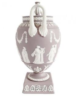 Wedgwood Lilas Grecian Urne Vase Jasperware Rare