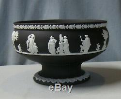 Wedgwood Noir Basalte Jasperware Footed Imperial Bowl