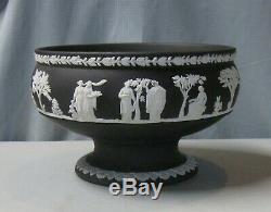 Wedgwood Noir Basalte Jasperware Footed Imperial Bowl