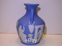 Wedgwood Pale Blue Dip Jasper Ware Vase Portland C. 1840