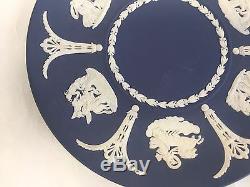 Wedgwood Portland Blue Assiette De Collectionneurs Jasperware 8