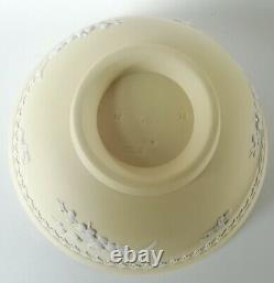 Wedgwood Primrose Jasperware Prunus Footed Bowl Jaune