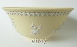 Wedgwood Primrose Jasperware Prunus Footed Bowl Jaune