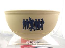 Wedgwood Primrose Jaune Et Noir Jasperware 2003 Wgc-nec Golf Trophy Ltd Ed 120