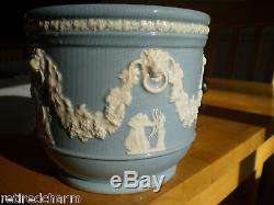 Wedgwood Queensware Jasperware Jardiniere Planter Cache Pot Mentale Urn Vase Bowl