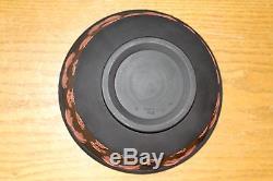 Wedgwood Terracotta On Black Jasper Ware Égyptien Nil Round Bowl (avec Boîte)