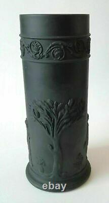 Wedgwood Vase De Déversement Noir De Basalte