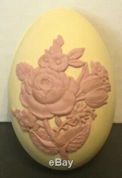 Wow 50% Off Collectionneurs Rare Wedgwood Société Rose, Primevère Floral Egg Box