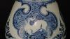 Yuan Blue White Vase Porcelaine Antique De Chine